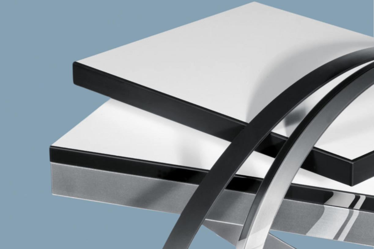 SURTECO 3D Edgeband in Black and White